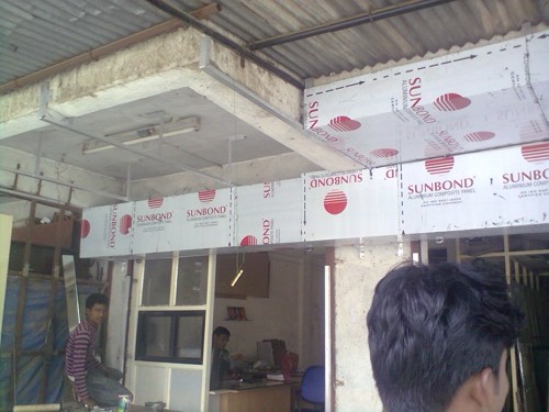 Glass door work by Sonali Enterprises at A 1 Glass, Shivane - view 5