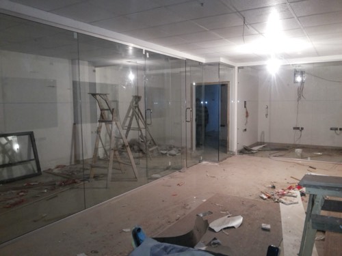 Glass door work by Sonali Enterprises at A T Technology, Baner - view 3