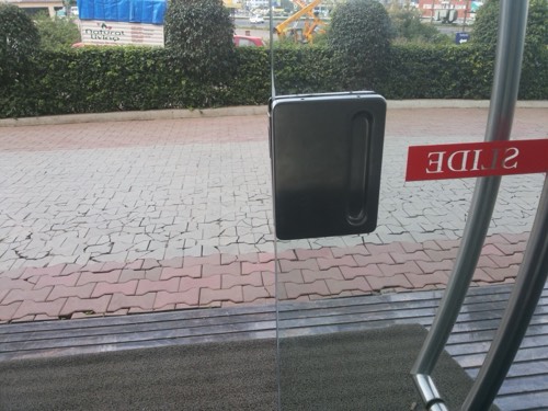 Glass door work by Sonali Enterprises at B U Bhandari Mercedese - view 2