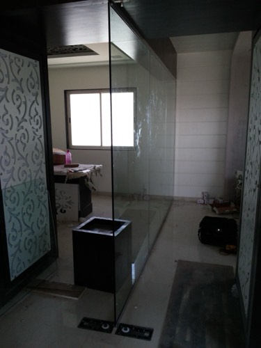 Glass door work by Sonali Enterprises at Chandere Builder, Chandan Nagar - view 2