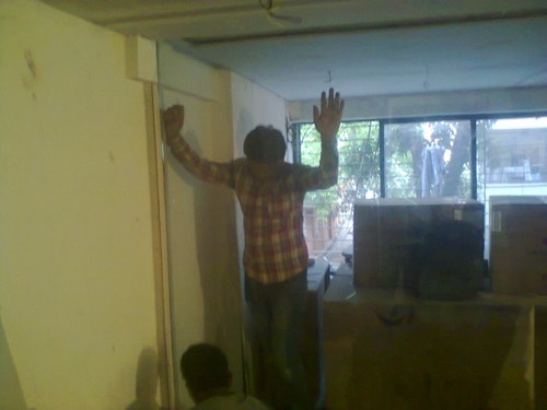 Glass door work by Sonali Enterprises at Chandere Builder, Chandan Nagar - view 9