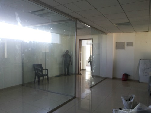 Glass door work by Sonali Enterprises at Elevati Infotech, Baner - view 1