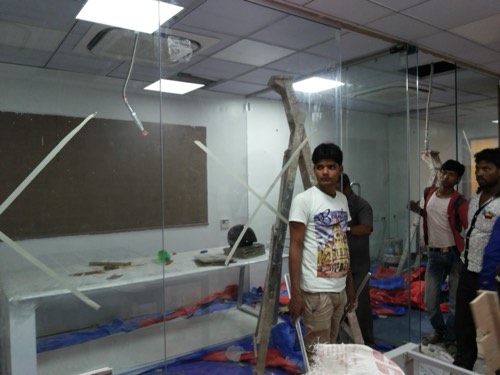 Glass door work by Sonali Enterprises at Ignatius, Baner - view 1