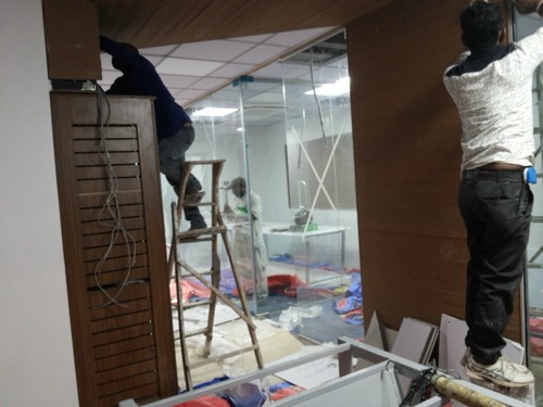 Glass door work by Sonali Enterprises at Ignatius, Baner - view 7
