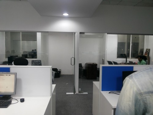 Glass door work by Sonali Enterprises at Manisha Construction - view 3