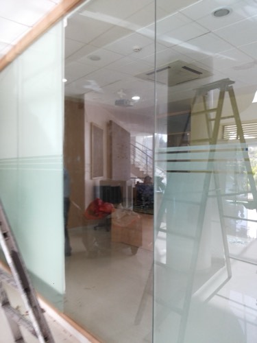 Glass door work by Sonali Enterprises at Praj Matrix - view 2