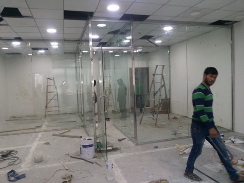 Glass door work by Sonali Enterprises at Sachin Ranbhise - view 12