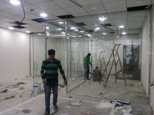 Glass door work by Sonali Enterprises at Sachin Ranbhise - view 13