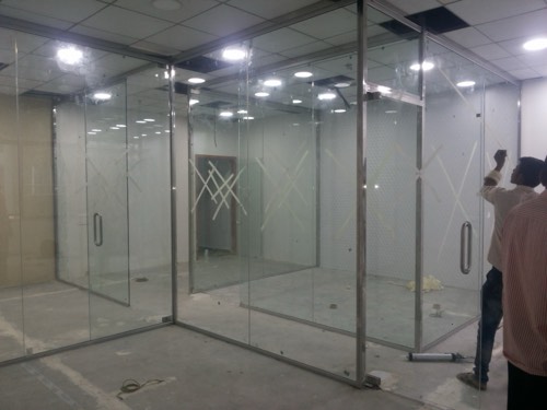 Glass door work by Sonali Enterprises at Sachin Ranbhise - view 6